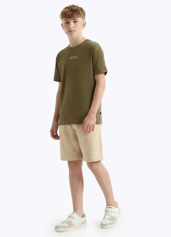 Conjunto Meia Malha Verde