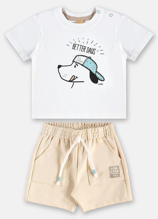 Conjunto Melhores Dias Bebê Menino Branco