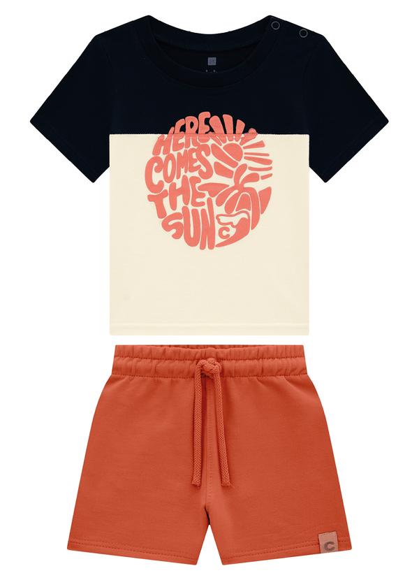 Vista 2 Conjunto Preto Here Comes The Sun Menino Carinhoso Carinhoso