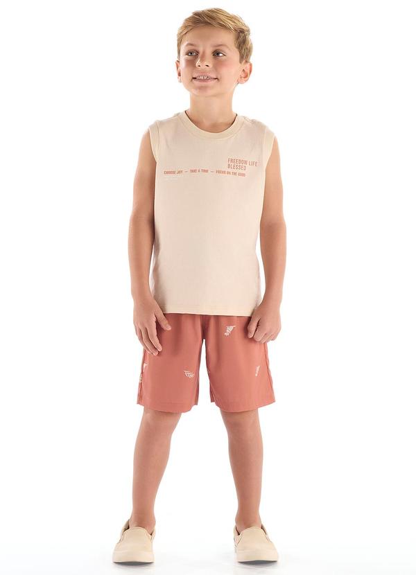 Conjunto Regata Bermuda Bege