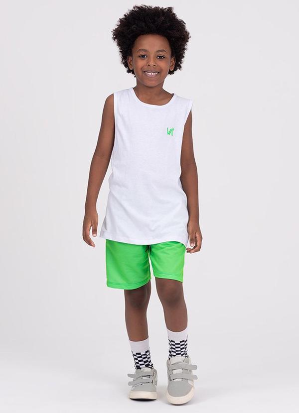 Vista 2 Conjunto Regata Infantil Aplique Branco VIDA COSTEIRA VIDA COSTEIRA
