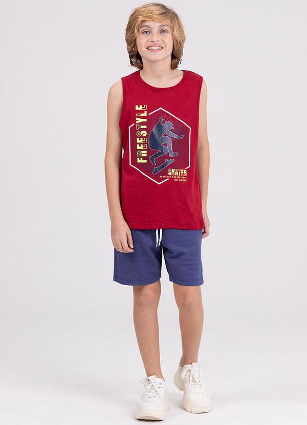 Vista 2 Conjunto Regata Infantil Freestyle Bordo VIDA COSTEIRA VIDA COSTEIRA