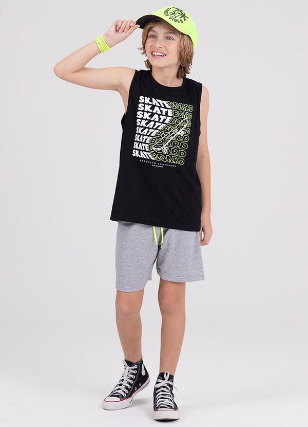 Conjunto Regata Infantil Skaterboard Bege