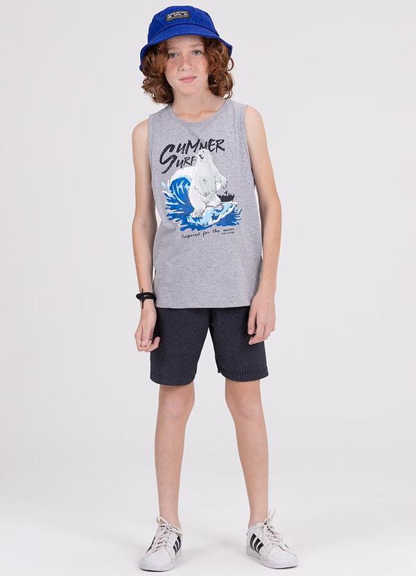 Vista 2 Conjunto Regata Infantil Summer Surf Mescla VIDA COSTEIRA VIDA COSTEIRA