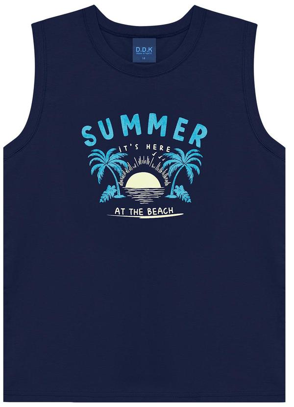 Conjunto Regata Machão Summer e Bermuda Azul