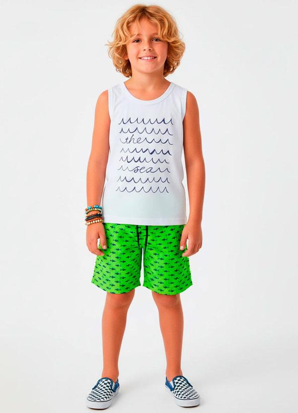 Vista 2 Conjunto Regata Masculino The Sea Branco Boys Brigade Boys Brigade