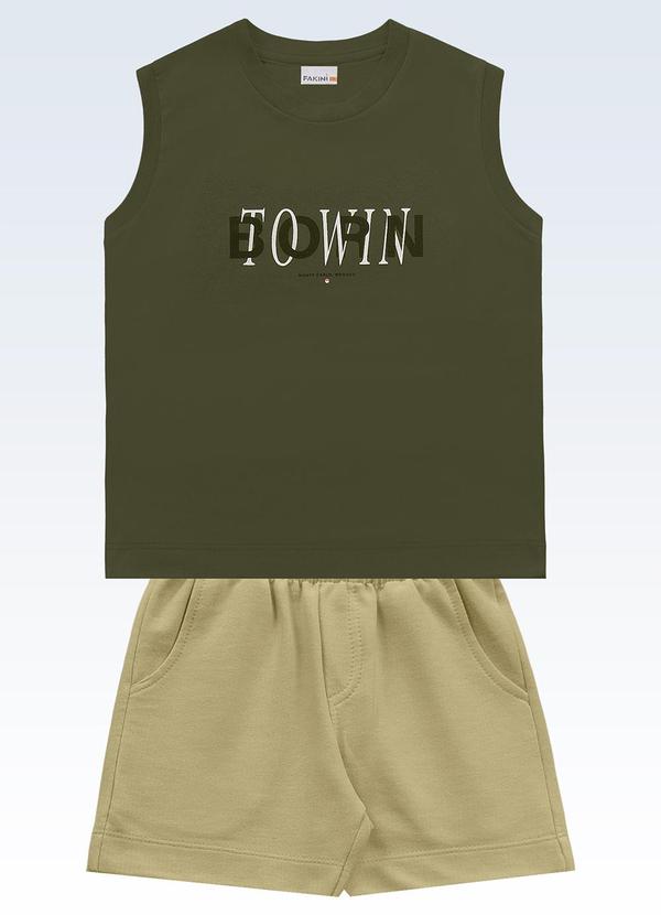 Conjunto Regata/Shorts Verde