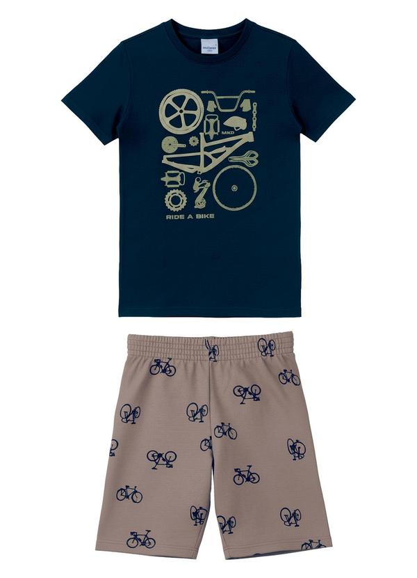 Conjunto Ride a Bike Azul Marinho