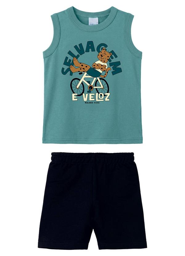 Conjunto Selvagem & Veloz Azul Petróleo