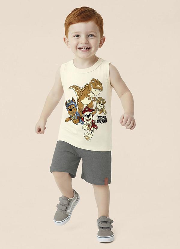 Conjunto Stomp Aroud Patrulha Canina® Off White