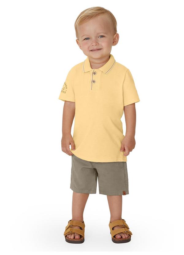 Conjunto Trademark Urban Style Amarelo