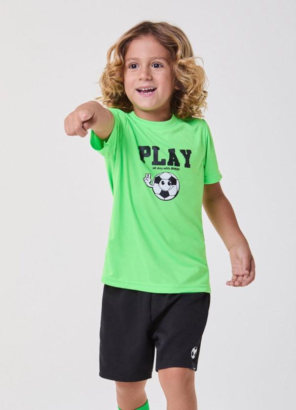Conjunto Verde Neon Play Verde