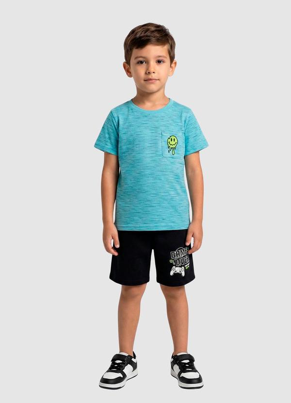 Vista 2 Conjunto Wild Child Azul Yends Fashion Yends Fashion
