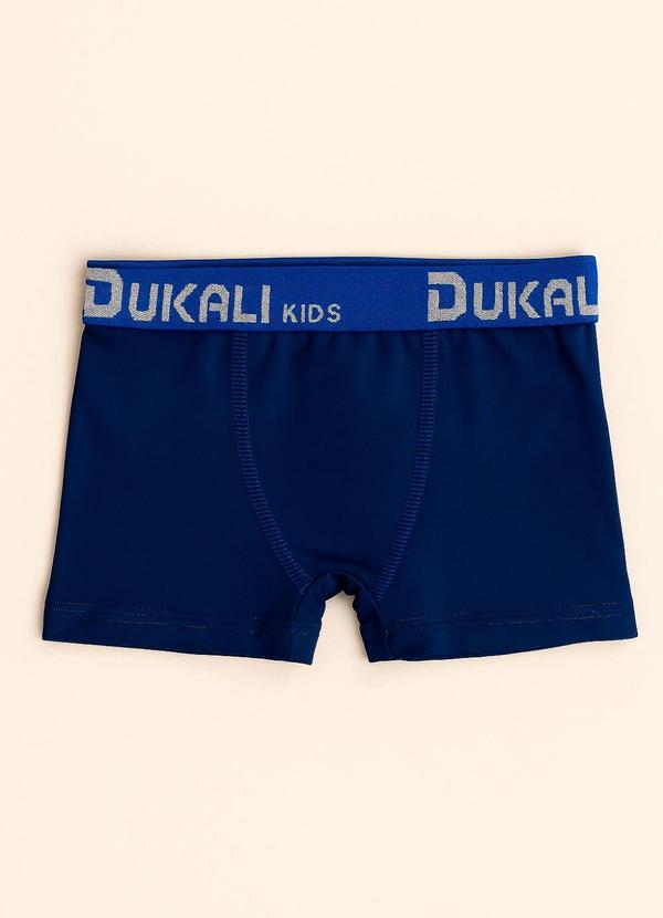 Vista 2 Cueca Boxer Infantil Azul Dukali Dukali