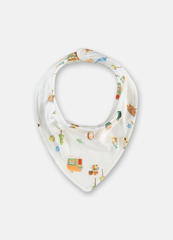 Babador Bandana Suedine Estampado