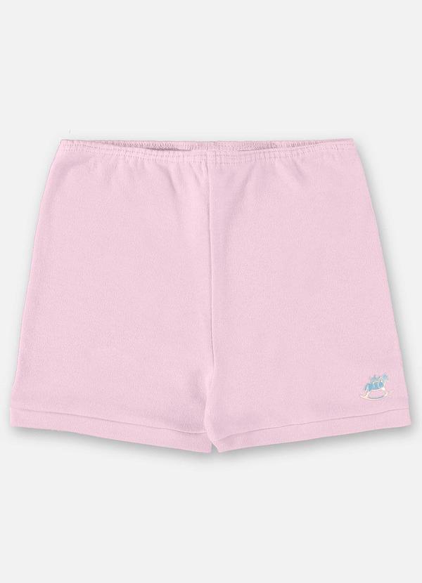 Vista 2 Short Unissex Básico para Bebê Roxo Up Baby Up Baby