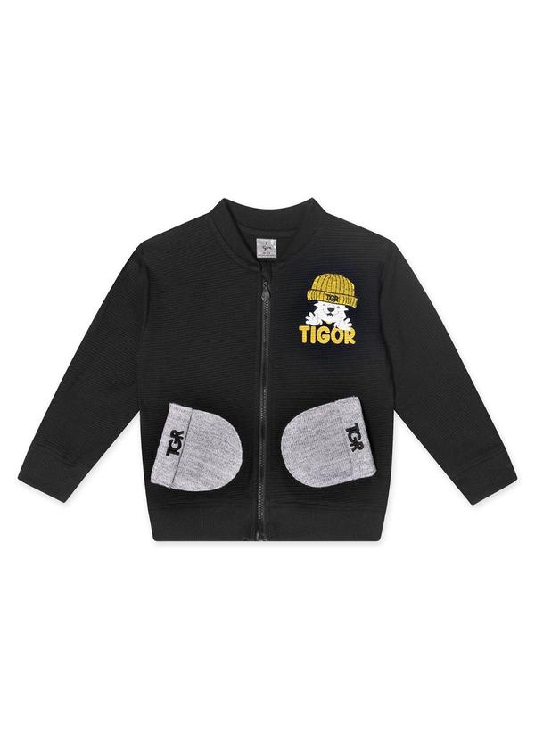 Jaqueta Bebê Masculina Preto