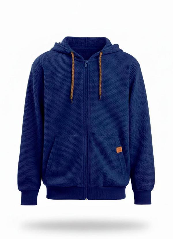 Jaqueta Infantil com Capuz Azul