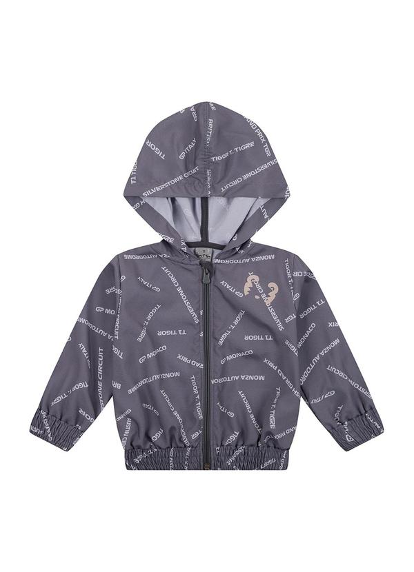 Jaqueta Infantil Masculina Cinza