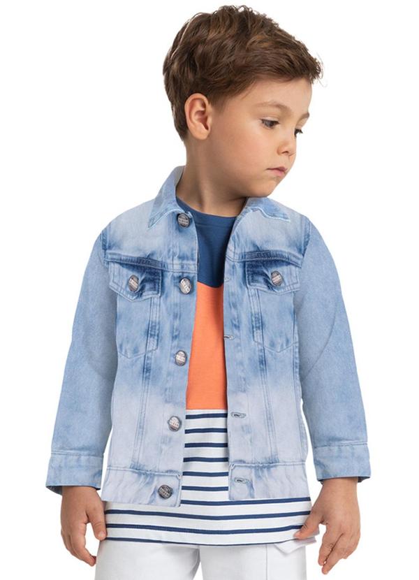 Vista 2 Jaqueta Infantil Menino Jeans Milon Milon