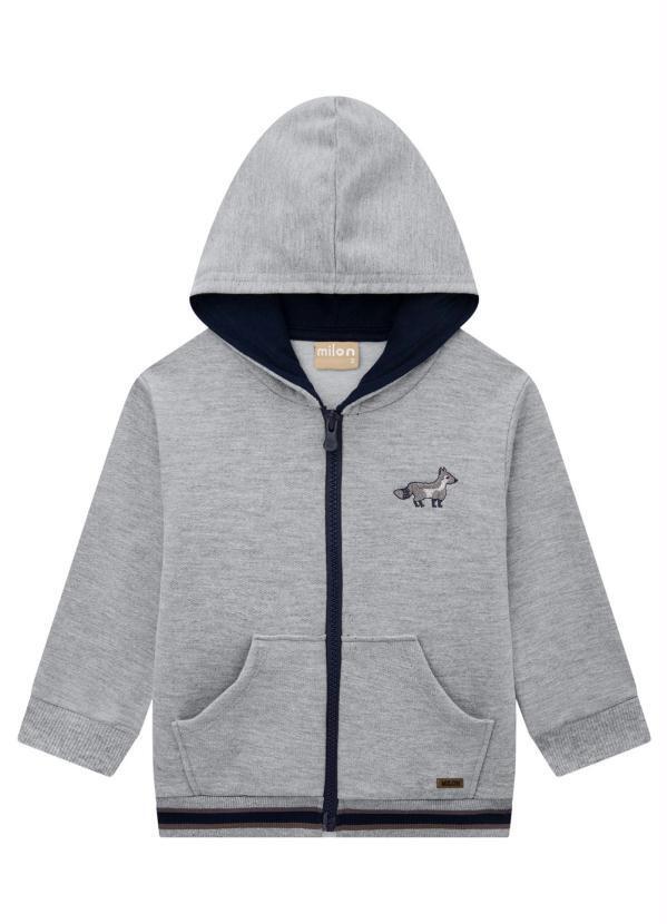 Vista 2 Jaqueta Infantil Menino Mescla Milon Milon