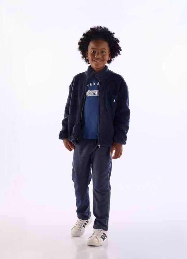 Jaqueta Infantil para Menino Azul