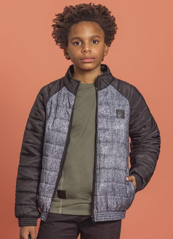 Jaqueta Menino Puffer Preto