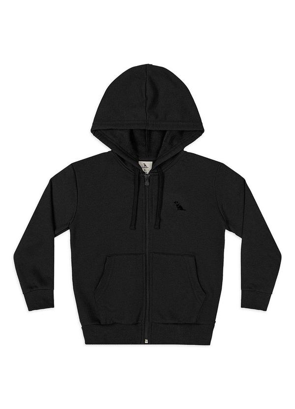 Jaqueta para Menino com Capuz Preto