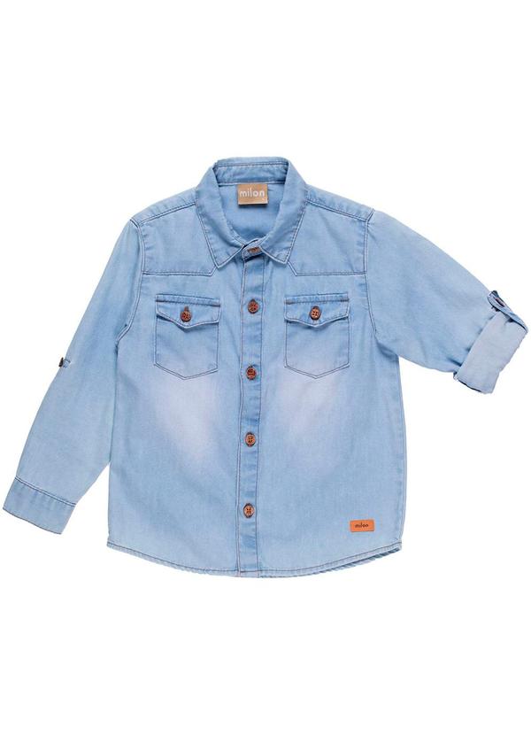 Camisa Infantil Menino Jeans