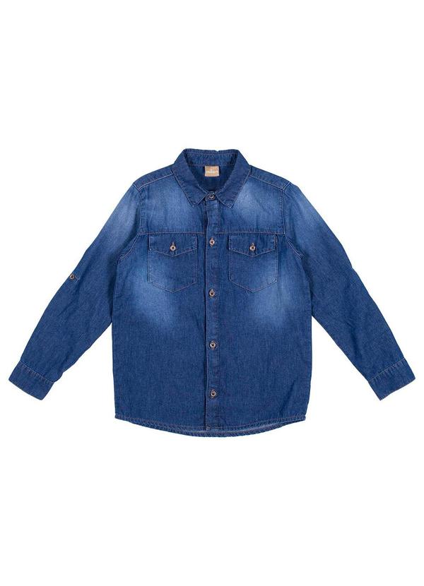 Camisa Infantil Menino Jeans