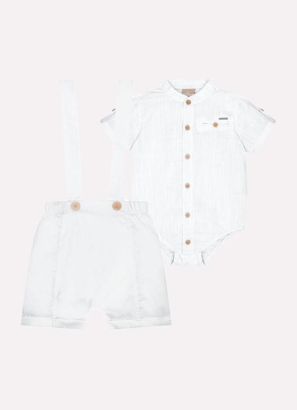 Conjunto Bebê Menino Branco