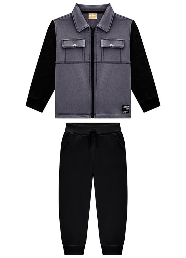 Conjunto Infantil Menino Cinza