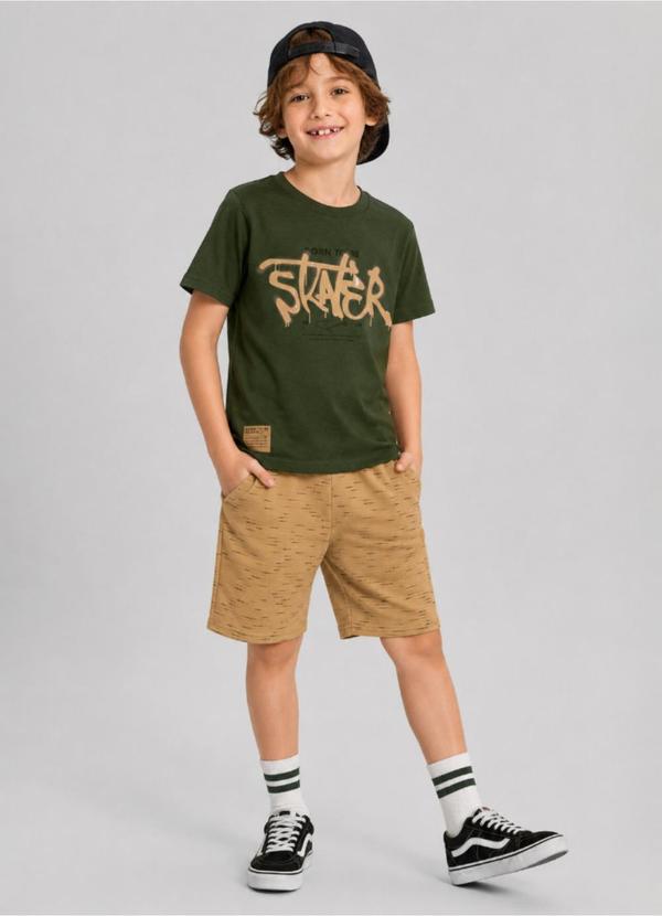 Conjunto Infantil Menino de Skate Azul