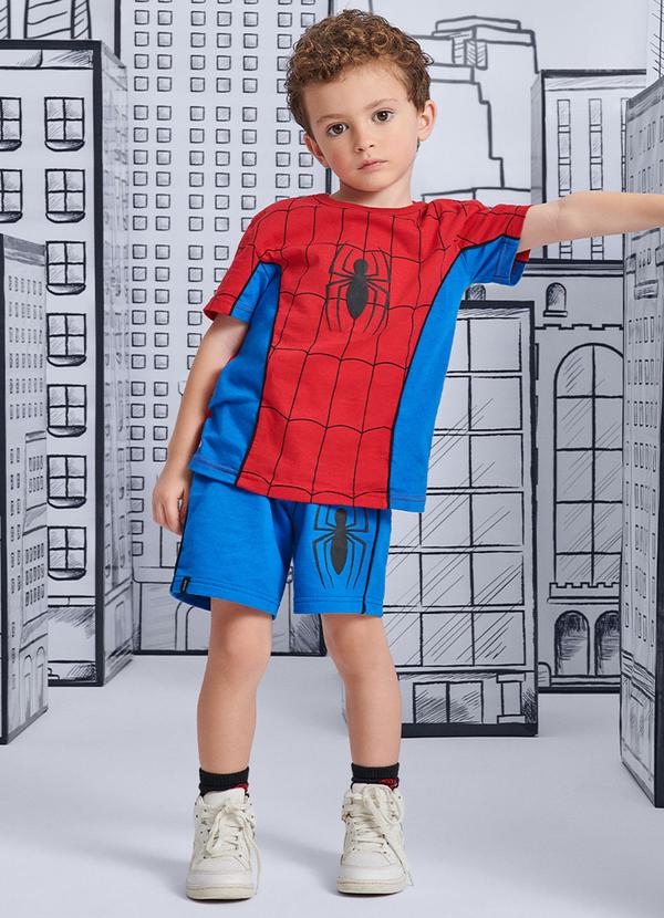 Conjunto Marvel Homem-Aranha Vermelho