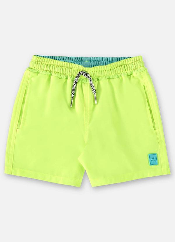 Vista 2 Bermuda em Microfibra Amarelo Up Baby Up Baby