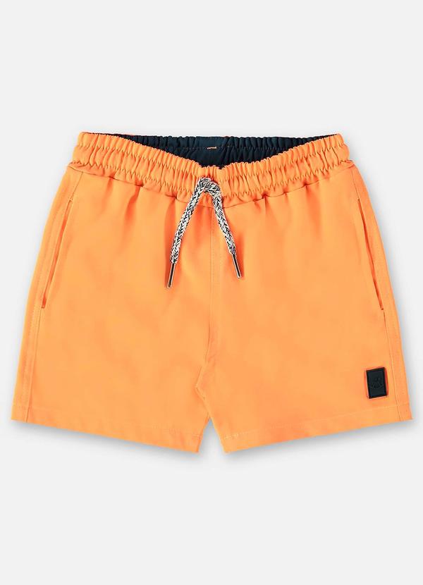 Vista 2 Bermuda em Microfibra Laranja Up Baby Up Baby