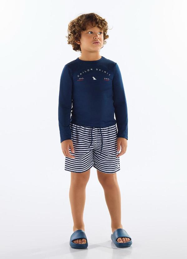 Conjunto Menino com Fps +50 Azul
