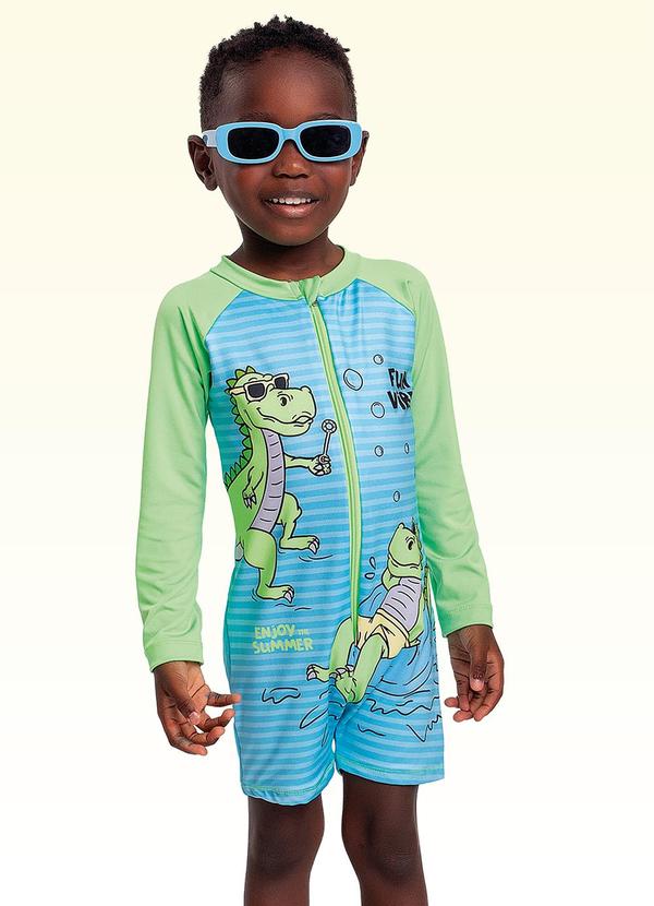 Macacão Moda Praia Verde