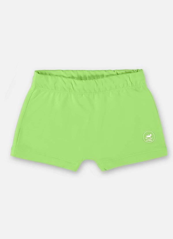 Sunga Boxer Infantil com Fps+50 Verde