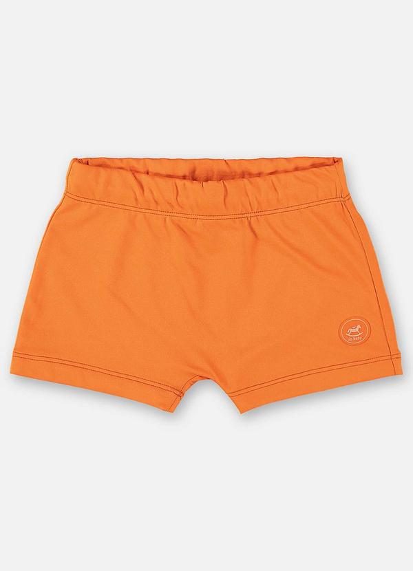 Sunga Boxer Infantil Fps +50 Uv Laranja