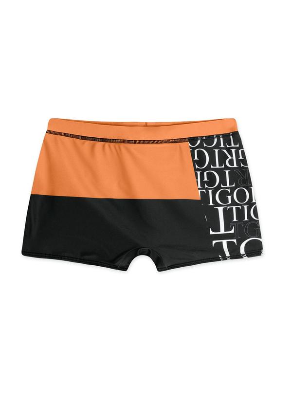 Sunga Boxer Infantil Masculina Laranja