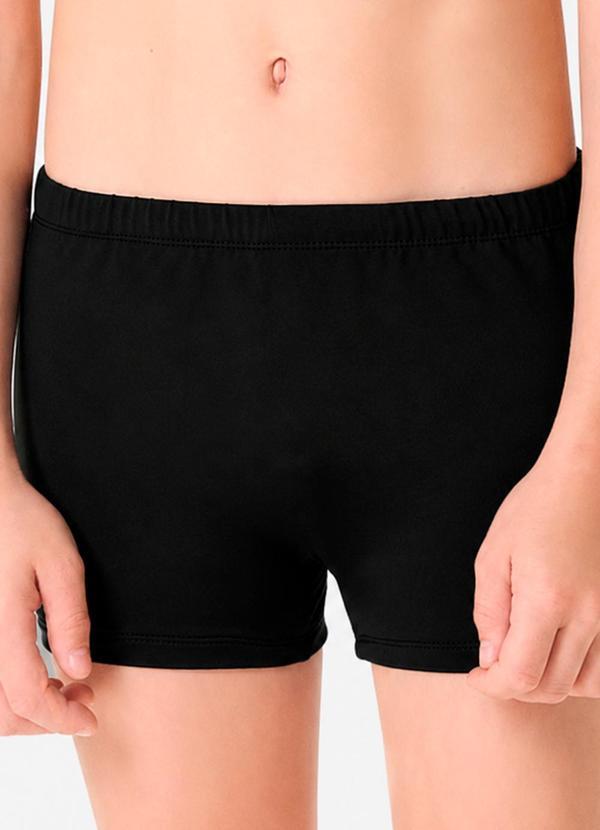 Sunga Infantil com Proteção Uv Preto