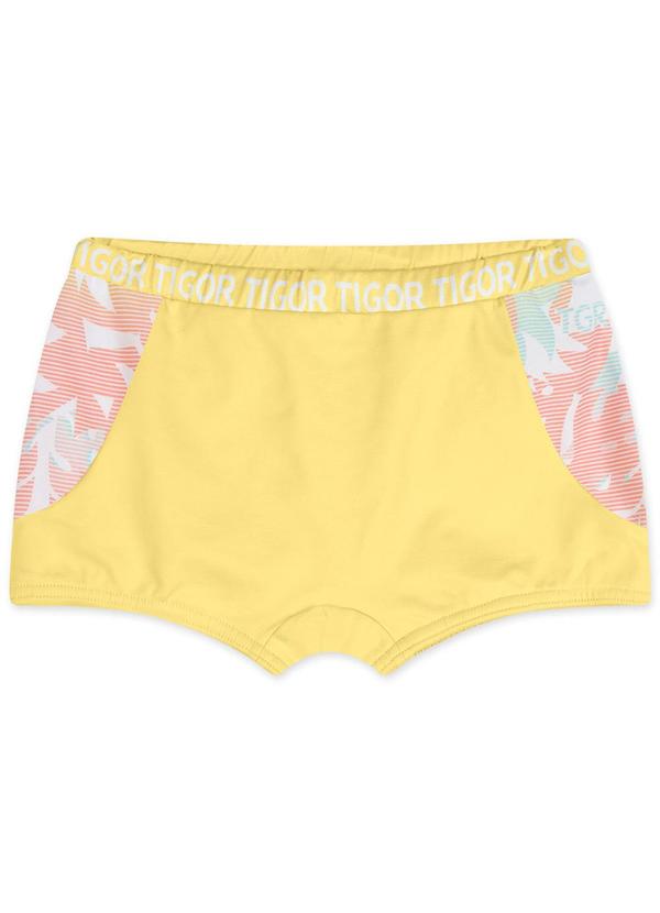 Sunga Infantil Menino Amarelo