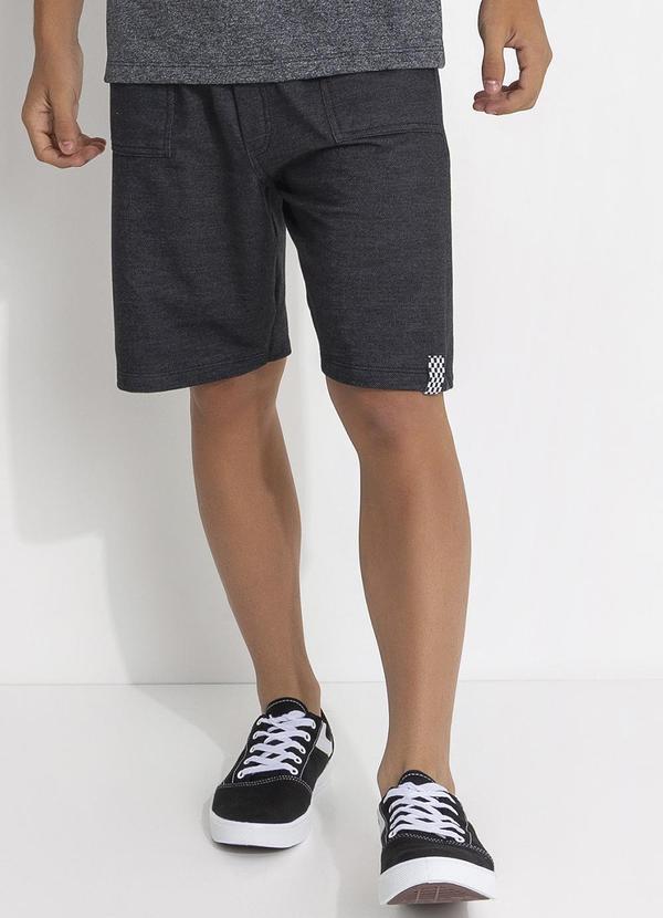 Bermuda Denim Preto
