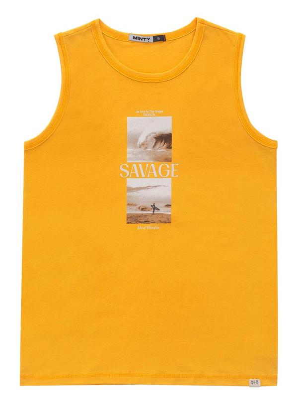 Regata Juvenil Masculina Amarelo