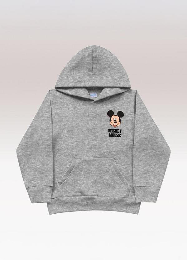 Blusão com Capuz Mickey Vermelho