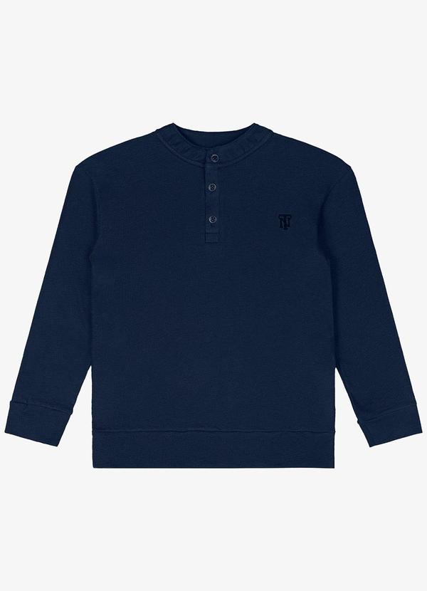 Vista 2 Blusão Infantil Azul Trick Nick Trick Nick