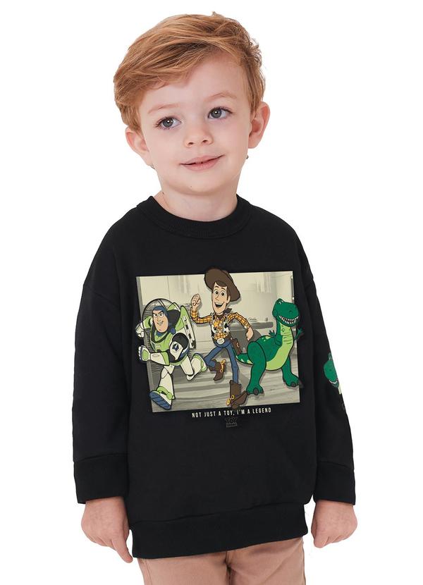 Blusão Toy Story® em Moletom Preto