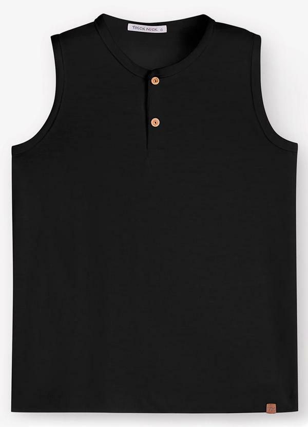 Vista 2 Machão Masculino Meia Malha Maquinetada Preto Trick Nick Trick Nick