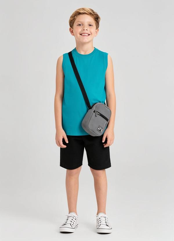 Regata Básica Infantil Menina Azul